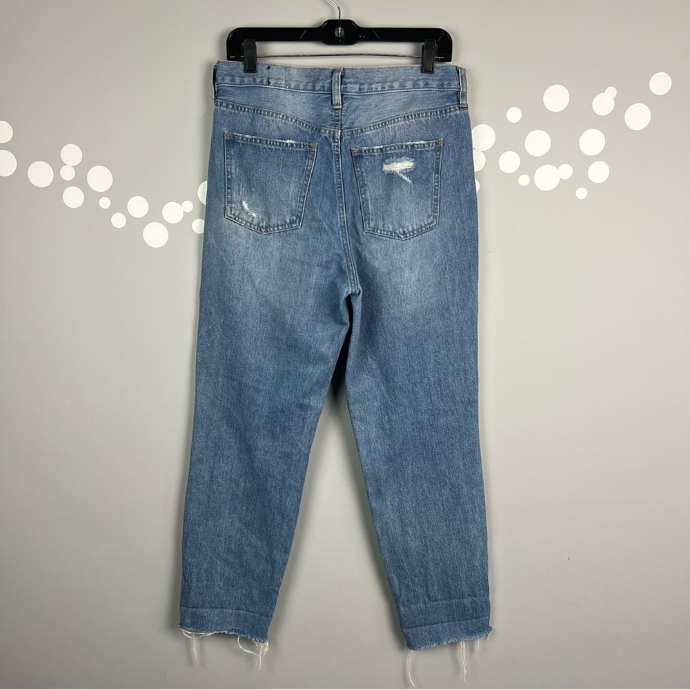 Free People We The Free Blossom Rigid Distressed Jean Size 29 - Picture 7 of 9